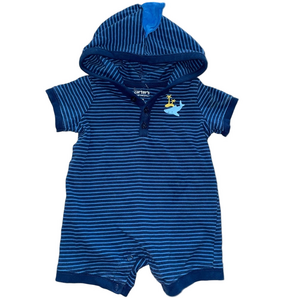⭐Carter’s Baby Boy Hooded Summer Romper 3M⭐